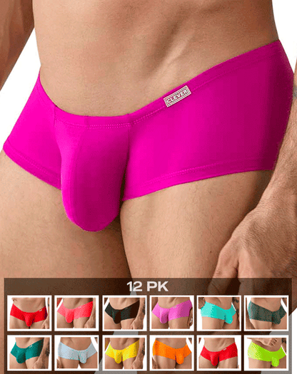 Clever 229956 12pk Australian Latin Trunks Multi-colored