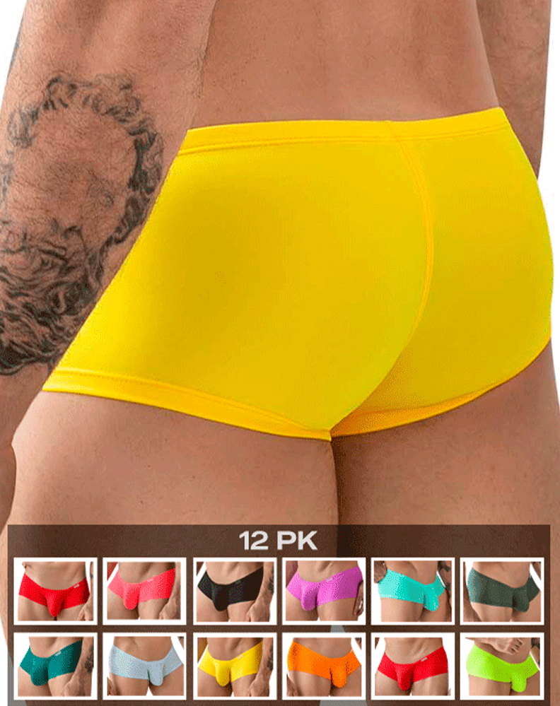 Clever 229956 12pk Australian Latin Trunks Multi-colored