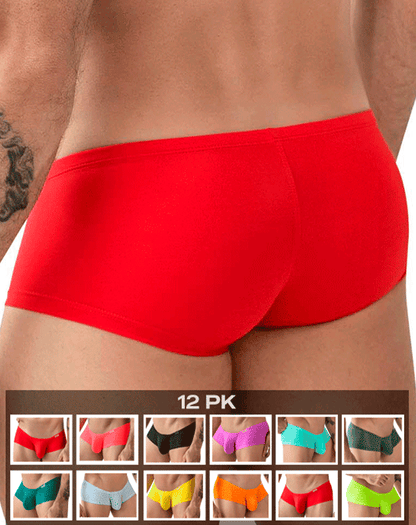 Clever 229956 12pk Australian Latin Trunks Multi-colored