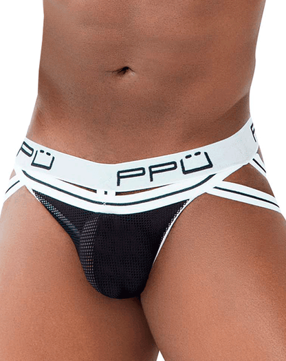 Ppu 2305 Mesh Jockstrap White