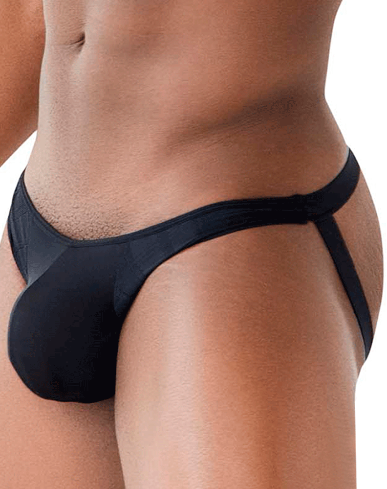 Ppu 2309 Microfiber Jockstrap Black