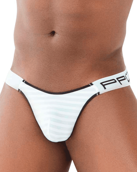Ppu 2311 Microfiber Jockstrap White