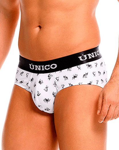 Unico 25040101130 Frenchis Briefs 00-white