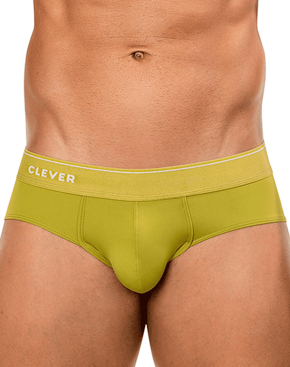 Clever 26012 Performance Low-rise Briefs Olive Green