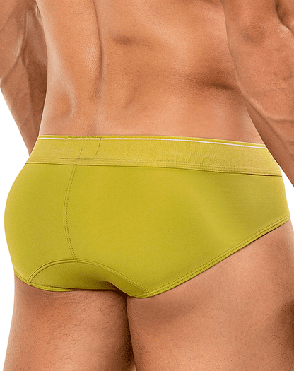 Clever 26012 Performance Low-rise Briefs Olive Green