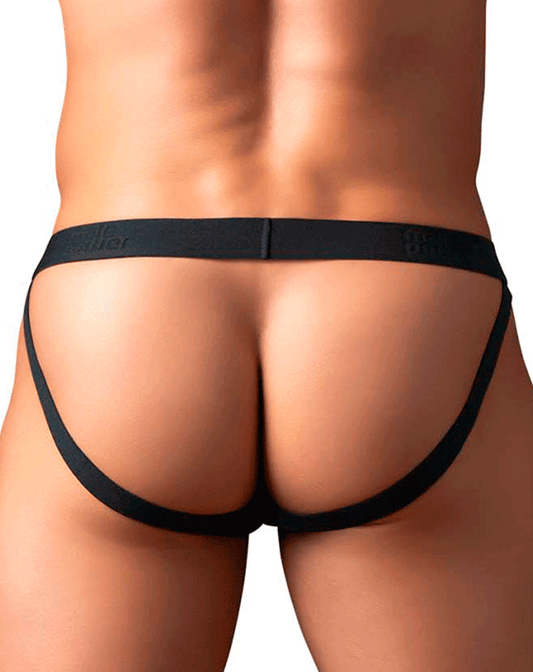 Male Power 348-304 Open Ended Jock Black