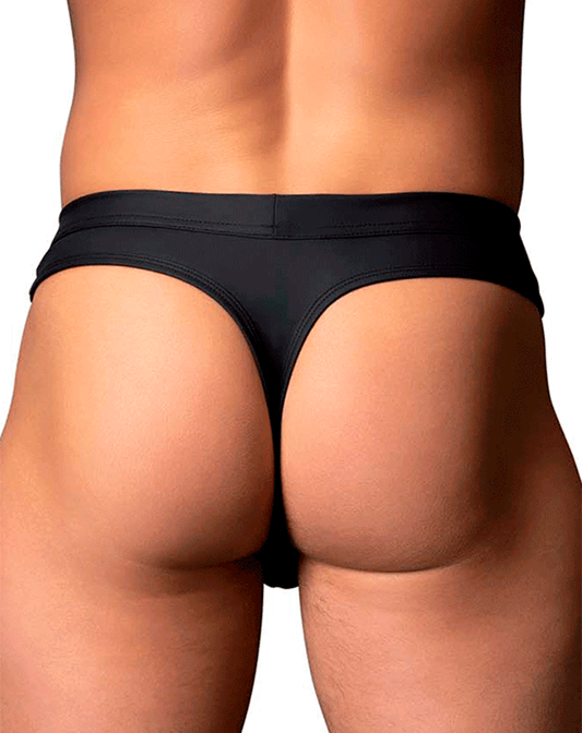 Male Power 410-298 Oh Snap Snap Off Thong Black