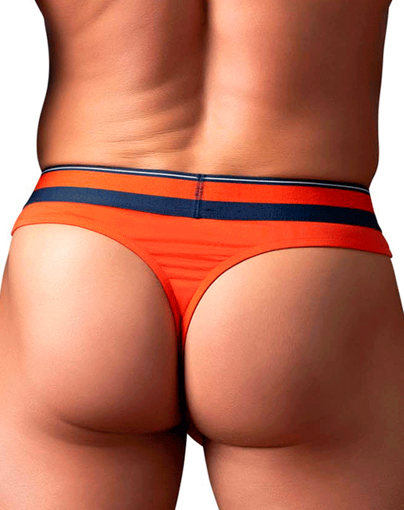 Male Power 412-299 Soo Cumfy Thong Orange