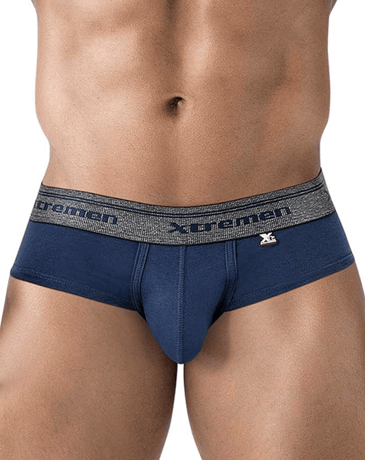 Xtremen 41315 Cotton Blend Briefs Navy