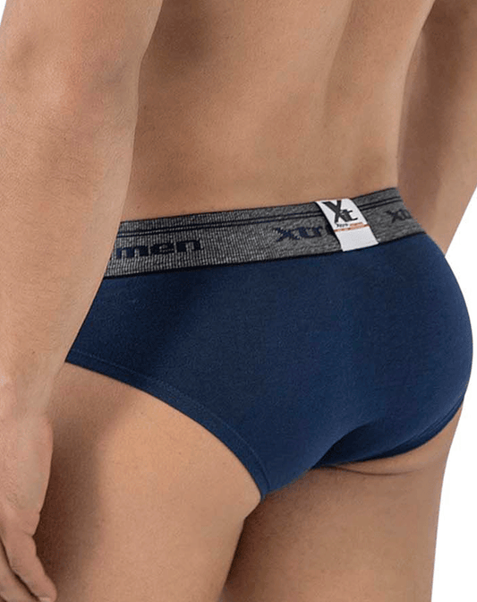 Xtremen 41315 Cotton Blend Briefs Navy