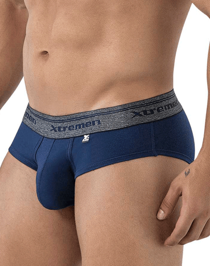 Xtremen 41315 Cotton Blend Briefs Navy