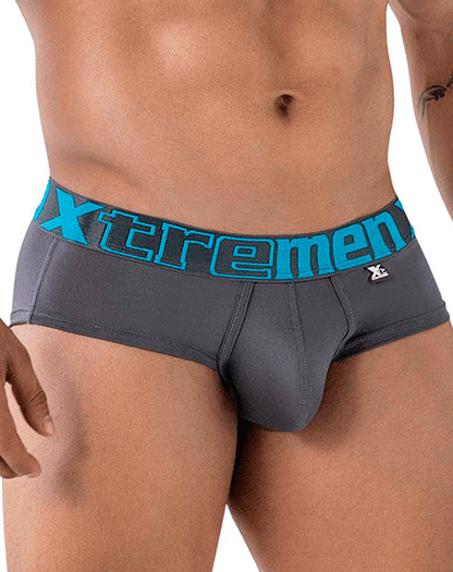 Xtremen 41316 Microfiber Briefs Gray