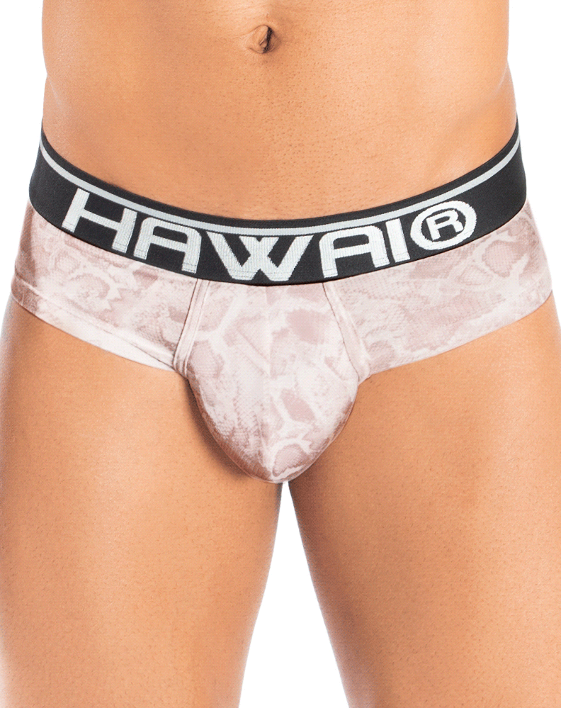 Hawai 41945t Animal Print Hip Briefs Pink