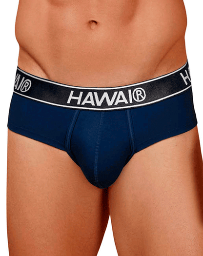 Hawair 41962 Cotton Blend Briefs Dark Blue-01