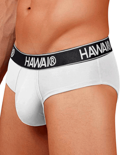 Hawair 41962 Cotton Blend Briefs White-01
