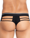 Hawai 42154 Solid Strappy Thongs Black