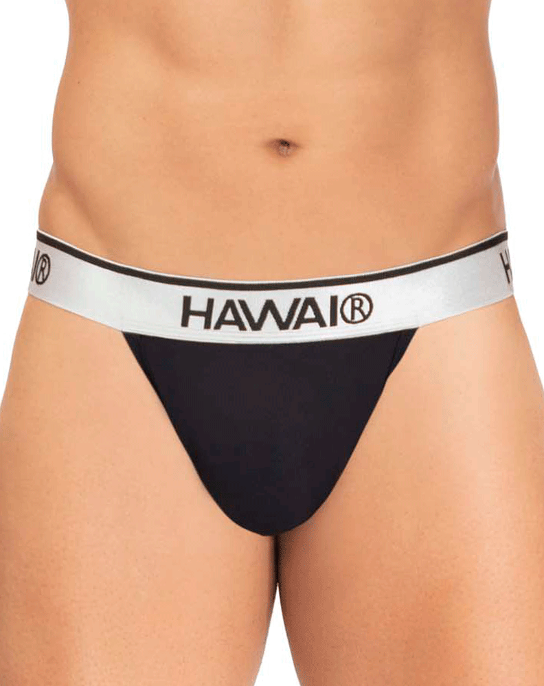 Hawai 42338 Microfiber Thongs Black