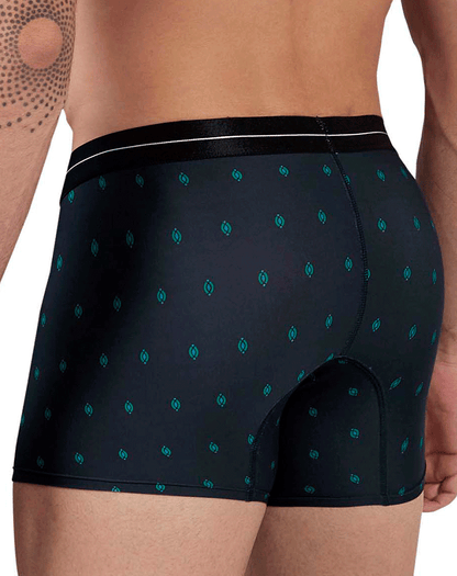 Hawai 42520 Printed Microfiber Trunks Dark Blue
