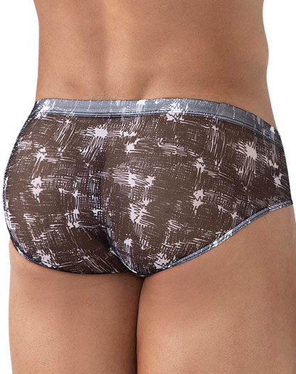 Clever 519963 3pk Australian Latin Briefs Blue-black-black