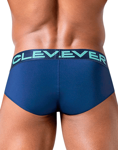 Clever 519968 3pk Australian Latin Briefs Beige-blue-green