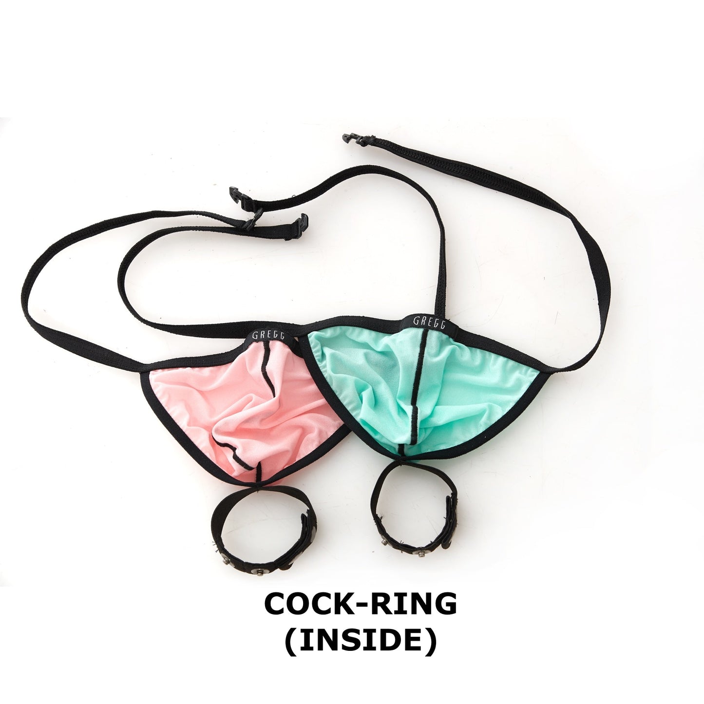 Gregg Homme Torridz Cockring inside Pouch String 87416 Black