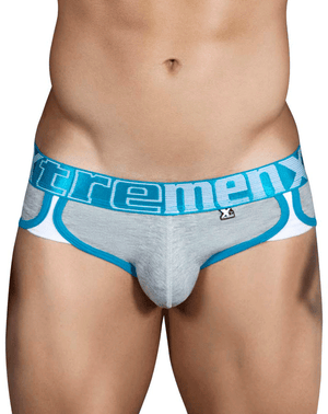Xtremen 91014-3 3pk Briefs Blue-gray-blue