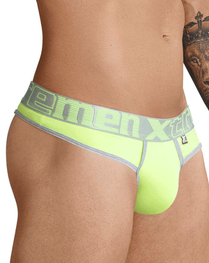 Xtremen 91031-3 3pk Piping Thongs Green-white-blue