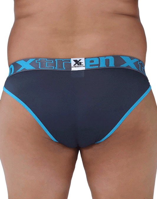 Xtremen 91057x-3 3pk Bikini Gray-blue-pink