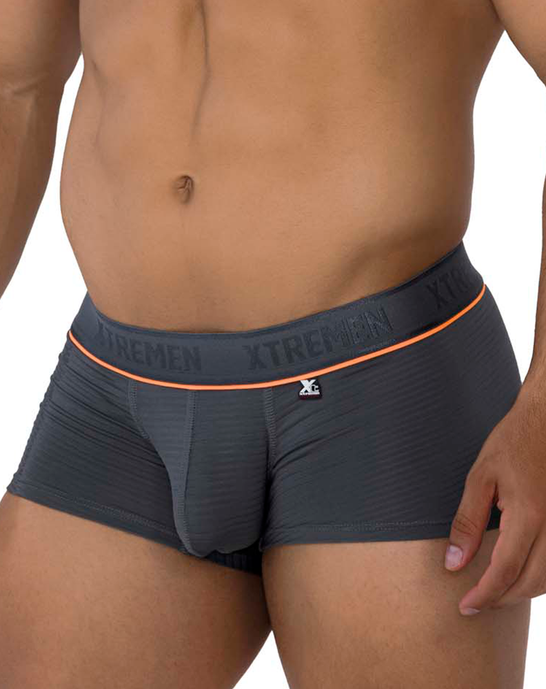 Xtremen 91196 Jacquard Trunks Gray