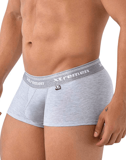 Xtremen 91205b Cotton Blend Trunks Jasper Gray