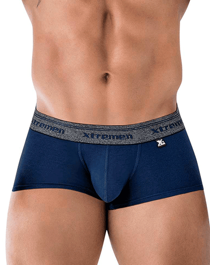 Xtremen 91205b Cotton Blend Trunks Navy