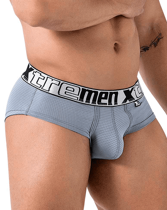 Xtremen 91221 Microfiber Briefs Gray