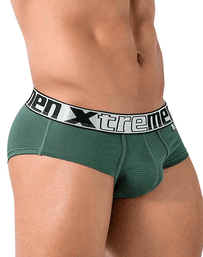 Xtremen 91221 Microfiber Briefs Green