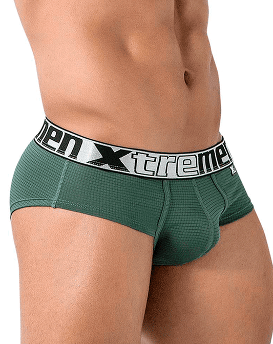 Xtremen 91221 Microfiber Briefs Green