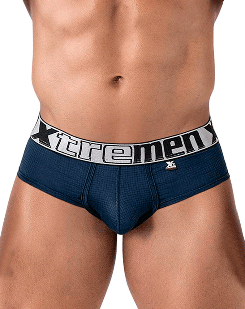 Xtremen 91221 Microfiber Briefs Navy