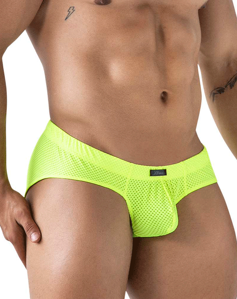 Xtremen 91227 Microfiber Briefs Neon Green