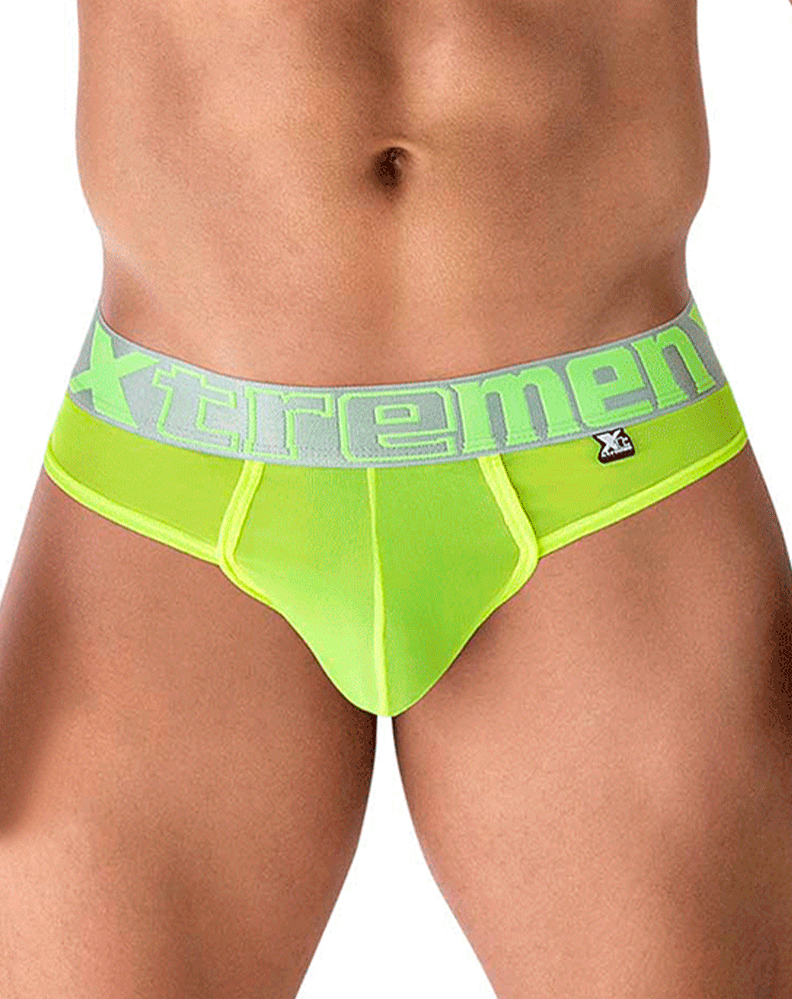 Xtremen 91235 Microfiber Thongs Neon Green