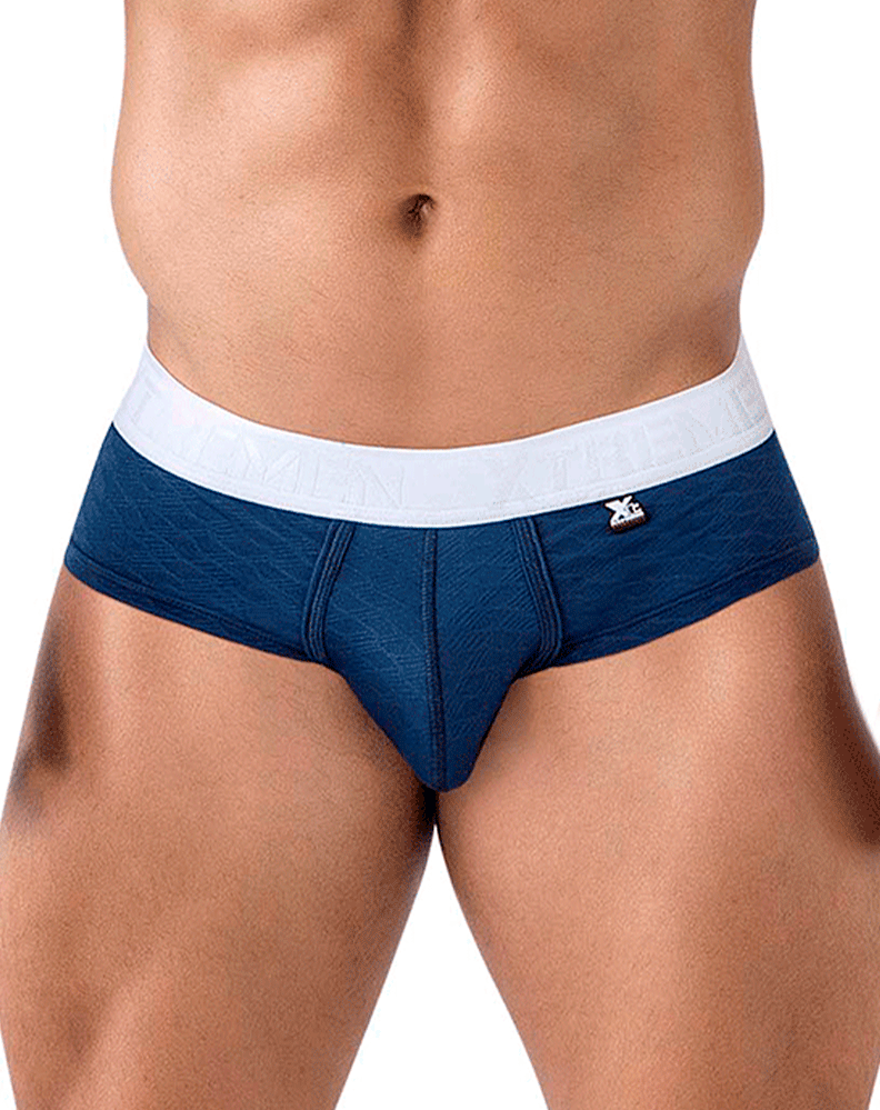Xtremen 91242 Microfiber Briefs Dark Blue