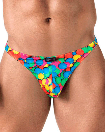 Xtremen 91247 Printed Thongs Bubbles