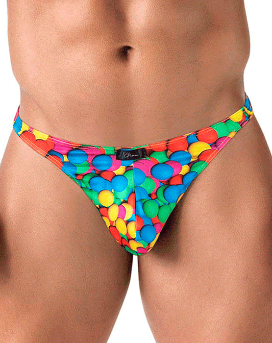 Xtremen 91247 Printed Thongs Bubbles