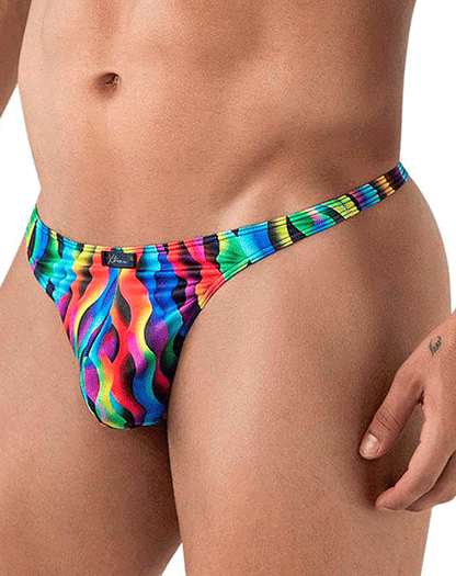 Xtremen 91247 Printed Thongs Waves