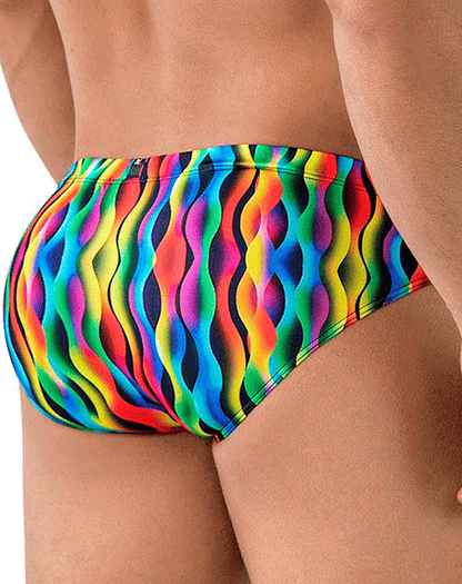 Xtremen 91248 Printed Briefs Waves