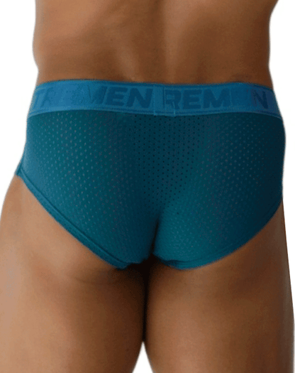 Xtremen 91250 Xtremen Athletic Performance Mesh Briefs Petrol