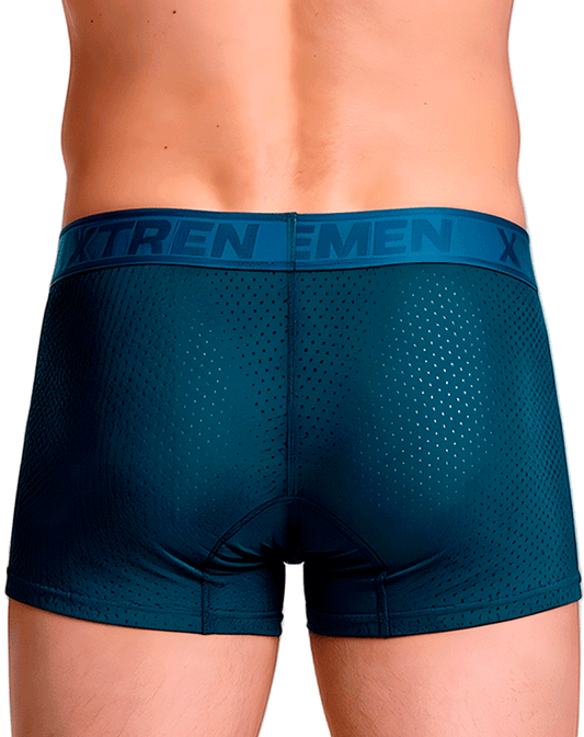 Xtremen 91251 Xtremen Micro-perforated Boxer Briefs Petrol