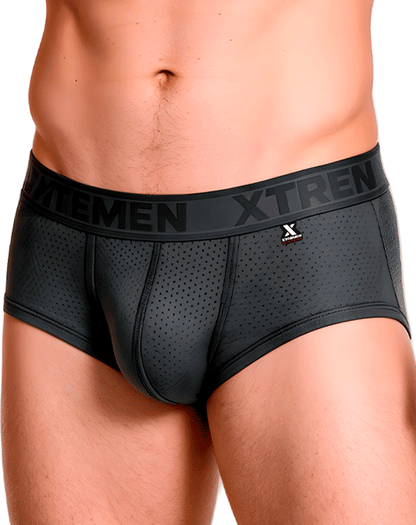 Xtremen 91252 Xtremen Signature Breathable Trunks Gray