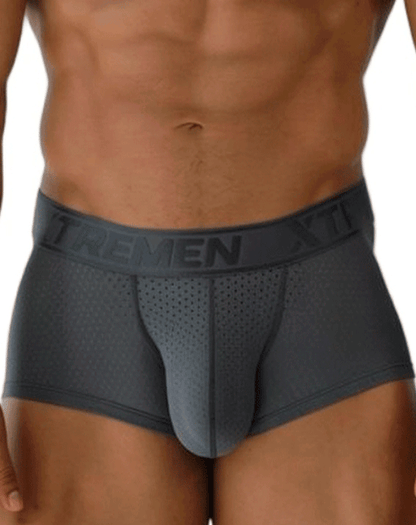 Xtremen 91252 Xtremen Signature Breathable Trunks Gray