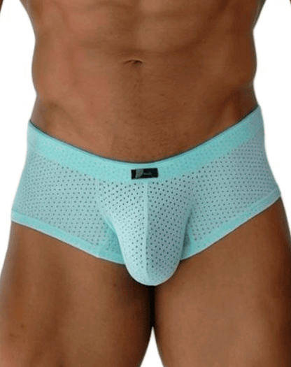 Xtremen 91269 Sleek V-cut Performance Mesh Briefs Seawater