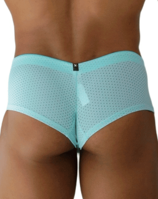 Xtremen 91269 Sleek V-cut Performance Mesh Briefs Seawater