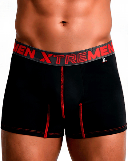Xtremen 91271 Microfiber Boxer Briefs Black