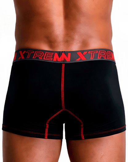 Xtremen 91271 Microfiber Boxer Briefs Black